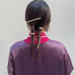 セミロング ヘアアレンジ YAWN所属・YAWN《ヨウン》 Yucaのその他イメージ