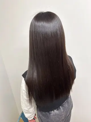 ロング 伶風 /髪質改善ストレートのヘアスタイル