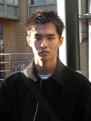 ショート メンズ スパイキーショート メンズカットリュウジのヘアスタイル