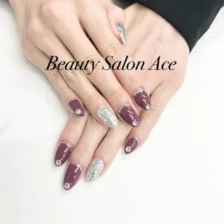 ネイル Beauty Salon Ace（ネイルサロン　エース）所属・池袋フィルイン Ace♡長さだしのネイルデザイン