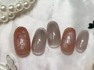 ネイル ネイルPetit Ribbonのネイルデザイン