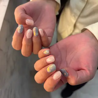 ネイル 栗田 ゆう子のネイルデザイン