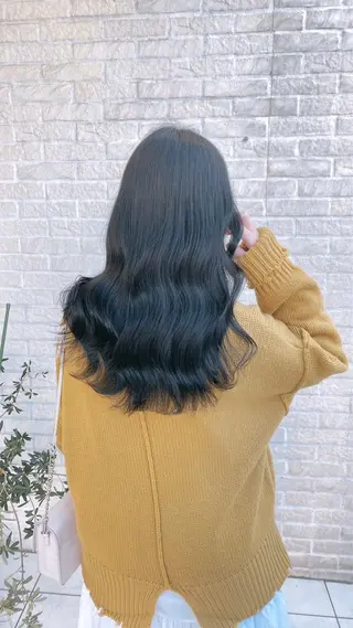 ロング カラー 🤍店長　艶カラー 髪質改善縮毛特化🤍のヘアスタイル
