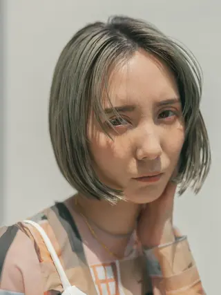 ショート カラー 🎀ハイトーン/レイ ヤー/Reina🎀のヘアスタイル