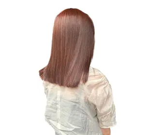 ミディアム カラー 透明感カラー/牧内 楓/インナーカラーのヘアスタイル