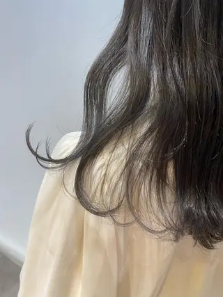 セミロング GO TODAY SHAiRE SALON 原宿Stella店所属・𓍯柔らかhair 𓍯 yukinoのヘアスタイル