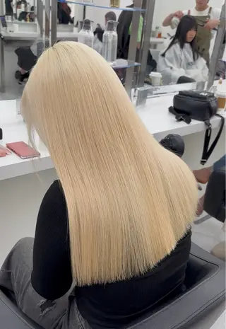 ロング カラー 海外ガールヘア🤍 yuriaのヘアスタイル