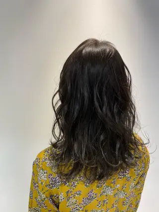 ミディアム カラー Kou所属・💜髪質改善美髪💜 星野清光のヘアスタイル