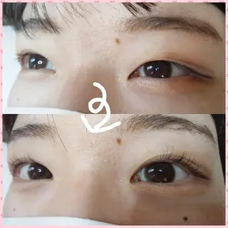 マツエク・マツパ 💡次世代LED -TIARA💡のマツエク・マツパデザイン