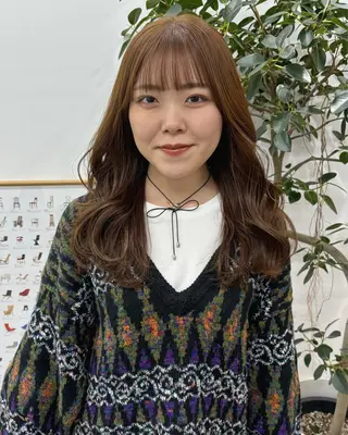 ロング 🌈トップデザイナー 金沢駅近nanamiのヘアスタイル