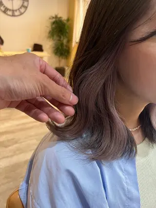 カラー 《放出》Forte マネージャー山根英明のヘアスタイル