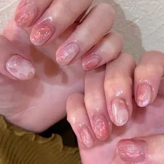 ネイル 𝕄𝕚𝕪𝕦🤍 自由が丘⌇パラジェルのネイルデザイン