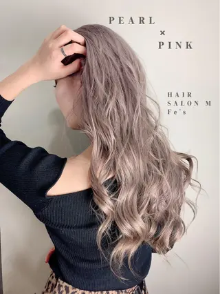 ロング カラー ヘアアレンジ BARON Beauty 池袋 個室美容室所属・✄KOSUGE KYOUSUKE✄のヘアスタイル