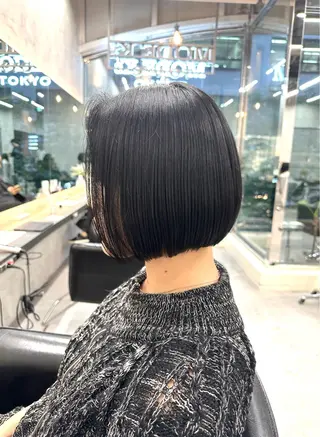 ショート カラー Misora/ボブ/ レイヤー/艶カラーのヘアスタイル