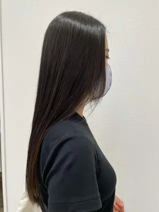ロング GOAT_茅ヶ崎 キシ サクラのヘアスタイル
