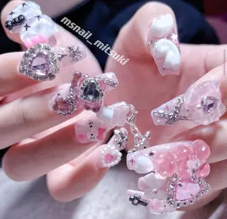 ロング M'snail＆eye所属・mitsuki 🐬✨のネイルデザイン