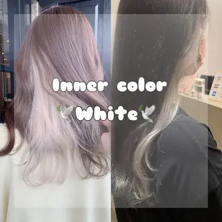 セミロング カラー ハイトーン職人💗 松本輝美のヘアスタイル