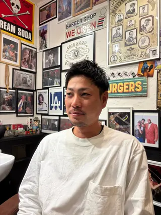 ショート メンズ CribHoodbarbershop所属・白井 昇太のヘアスタイル