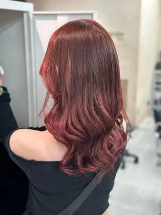 セミロング カラー 🤍透明感カラー🤍 Moeのヘアスタイル