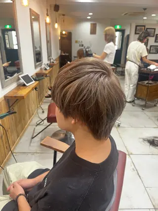 ショート カラー メンズ 🦋坂本 未結🦋のヘアスタイル