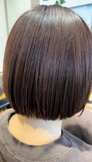 ショート 縮毛矯正 松崎祥のヘアスタイル