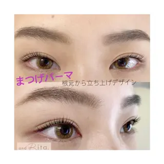 マツエク・マツパ and Rita 蒲生店所属・andRita蒲生店 kanouのマツエク・マツパデザイン