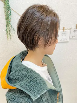 ショート カラー ショート、ボブ シマダマサトのヘアスタイル