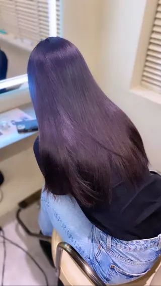 ロング カラー haruna🪽シ ョート/透明感カラーのヘアスタイル