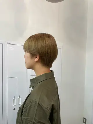 ショート 立野 莉央のヘアスタイル