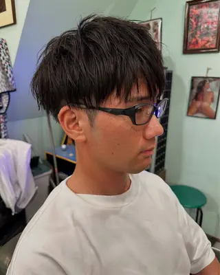 メンズ 尾山 敦史のヘアスタイル