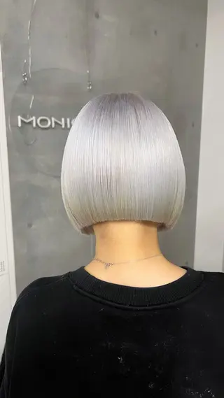 ショート ハイトーン専門美容師 kimutaのヘアスタイル