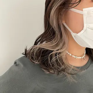 カラー ️🩵RINKA/ ハイトーンカラー🩵のヘアスタイル