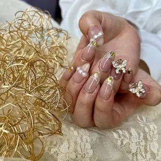ネイル n / ワンホン ニュアンスのネイルデザイン