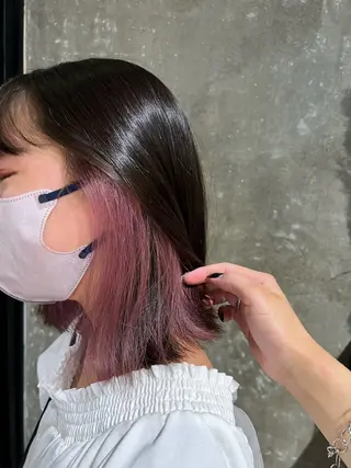 カラー 久永 菫のヘアスタイル