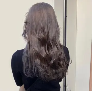 セミロング カラー ハイトーンレイヤー 吉祥寺/nana🎀のヘアスタイル