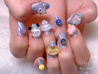 ネイル 【長さ出し】 IRIS NAILのネイルデザイン