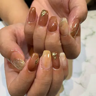 ネイル 糀屋 彩奈のネイルデザイン