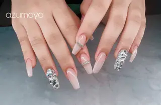 ネイル azumaya ネイリストarisaのネイルデザイン