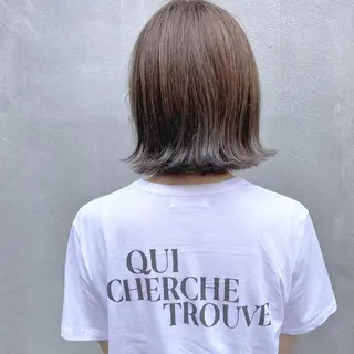 ミディアム カラー ヘアアレンジ tane.所属・【ダメージレス施術】 【透明感】北村 拓也のヘアスタイル