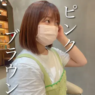 カラー 💎巻ける縮毛矯正/ 艶髪💎石渕智也のヘアスタイル