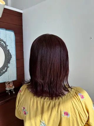 セミロング L-blossom  北上尾店所属・飯岡 セナのヘアスタイル