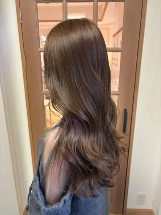 ロング 原 朱莉のヘアスタイル