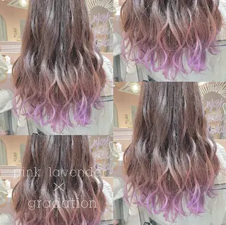 ロング カラー パーマ ヘアアレンジ メンズ RIYA❤︎ Aujuaソムリエのヘアスタイル