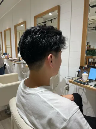 メンズ 🐝メンズハイライト …Rioのヘアスタイル