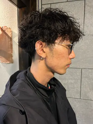 パーマ メンズ SOLANA所属・【髪質改善】 むかいみきのヘアスタイル