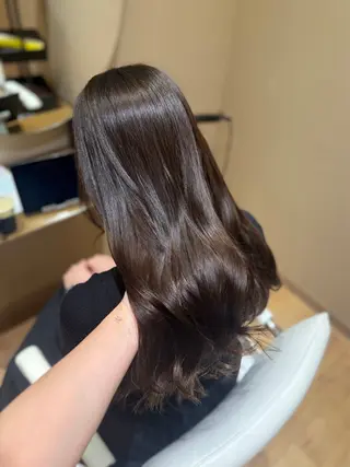 セミロング 髪質改善/layer cut🌈岡嶋乃愛のヘアスタイル