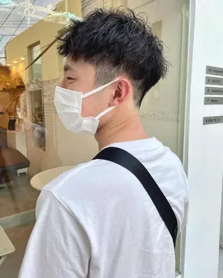 パーマ メンズ Masena所属・💎韓国風レイヤー /ボブ💎Namiのヘアスタイル