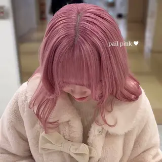 カラー akari🎀🤍 ガーリーstyleのヘアスタイル