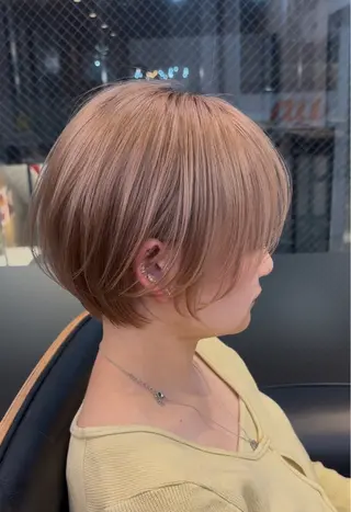 ショート HARUKI  MINATO Japan広島紙屋町店所属・hmj紙屋町店 脊戸智志のヘアスタイル