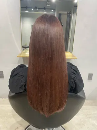 ロング カラー ウェーブパーマ/ レイヤー/齋藤大貴のヘアスタイル